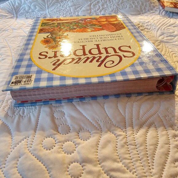 Church Suppers Cookbook By Barbara Greenman 2005 Spiral-Bound 722 Recipes - Picture 9 of 9
